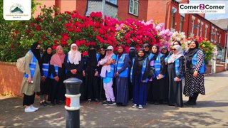 Amazing Effort by the sisters – Corner 2 Corner Challenge for Charity – Dabbagh Welfare Trust