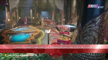 tình sử quân vương tập 23 - THVL1 lồng tiếng - phim ấn độ - xem phim tinh su quan vuong tap 24