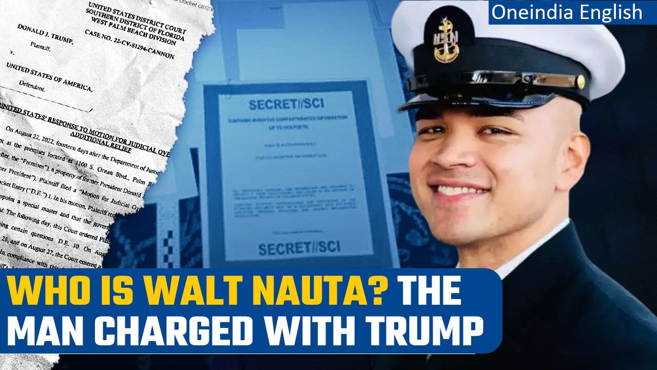 Trump Indictment: Walt Nauta,Trump's aide, indicted along with the former President |Oneindia News