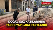 Amasra’daki doğal gaz kazılarında tarihi yapılara rastlandı