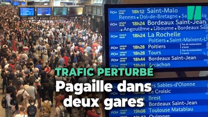 Trafic SNCF : à Montparnasse et en gare du Nord, la situation de retour à la normale après une nuit de pagaille