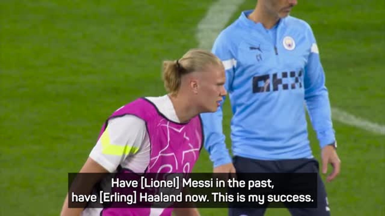 Guardiola's secret? Have Messi and Haaland!