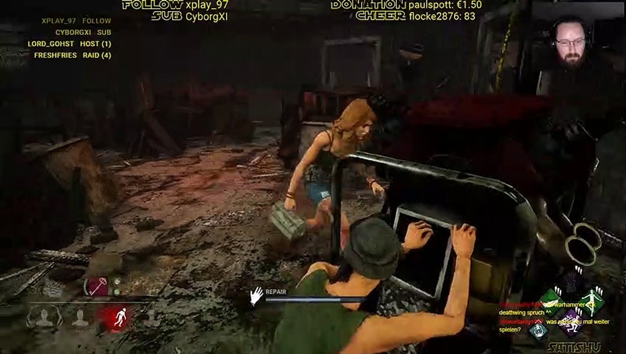 Zocken bis das Blut spritzt! Dead by Daylight #184