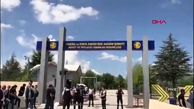 MKE Roket Fabrikası'nda patlama