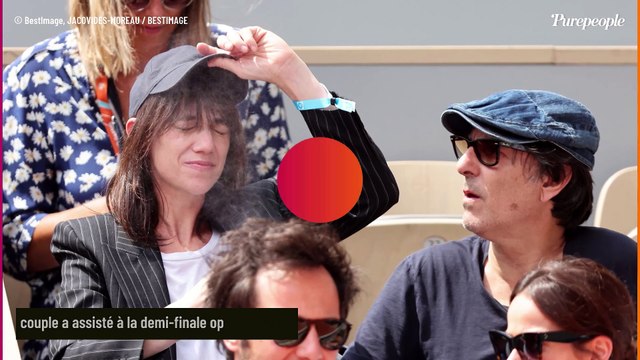 Charlotte Gainsbourg : Coup de chaud à Roland-Garros avec Yvan Attal !