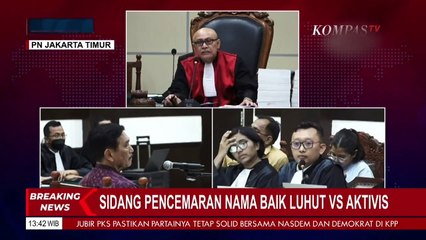 Скачать видео: [Full] Debat Panas Luhut & Kuasa Hukum Haris Azhar-Fatia di Sidang Kasus Pencemaran Nama Baik