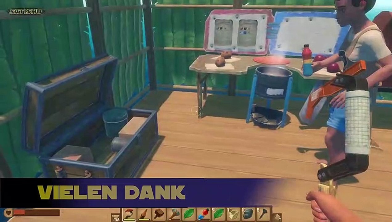 Die ersten Schritte zu einer super Küche. | Raft  |  Ep. 23