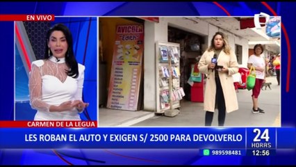 Carmen de la Legua: familia viene siendo extorsionada por delincuentes que robaron su auto