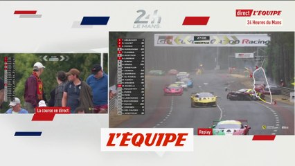 Un crash dès le début de la course - Auto - Ferrari Challenge