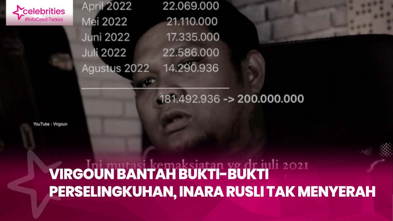 Virgoun Bantah Bukti-Bukti Perselingkuhan, Inara Rusli Tak Menyerah