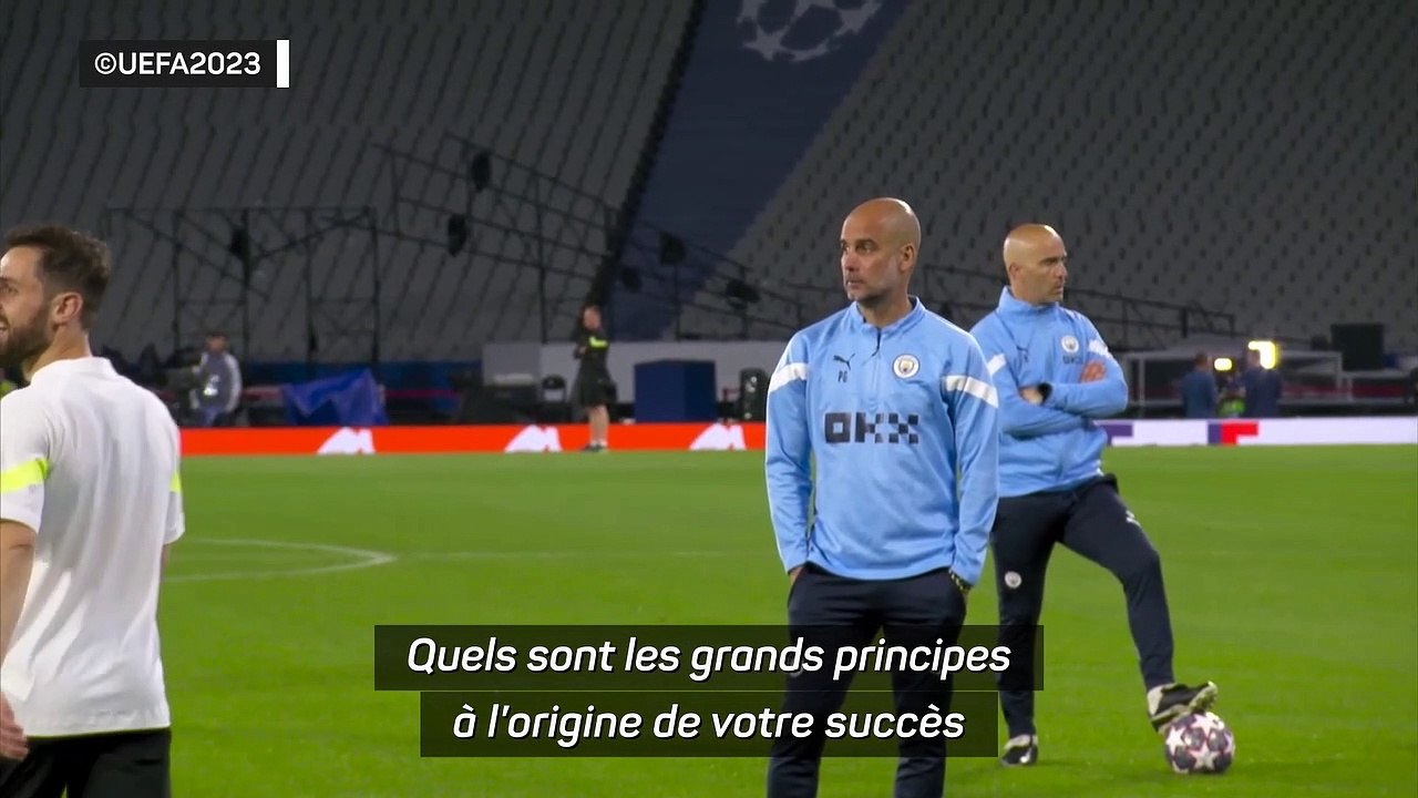 Pep Guardiola : "La clé de mon succès ? Messi et Haaland !"