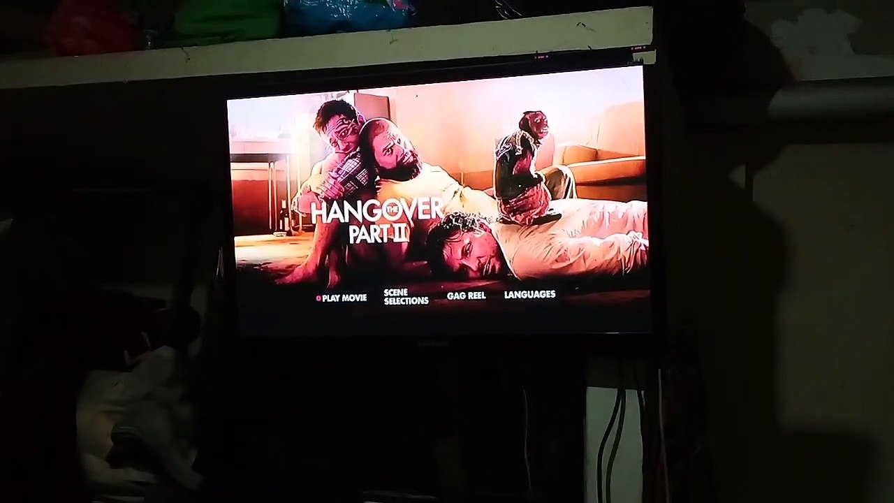 Opening/Closing To The Hangover: Part II 2011 DVD [Mexican Copy] 1/10/23