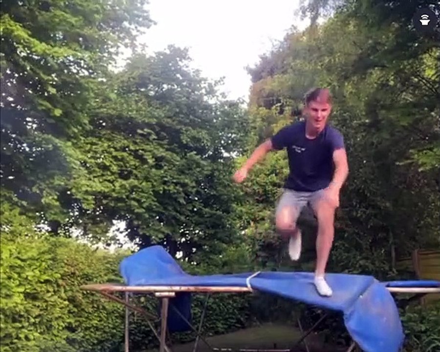 Trampoline Tricks Cut Short