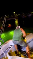 GPS Leads Woman to Drive Off Boat Ramp