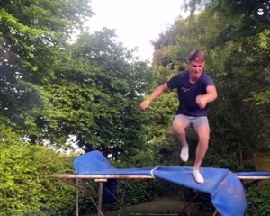 Trampoline Tricks Cut Short