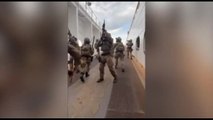 Il video dell'intervento delle forze speciali italiane sulla nave turca