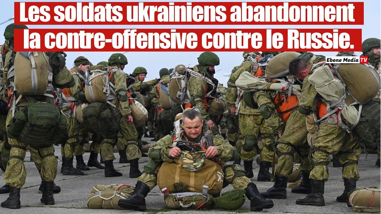 Les militaires ukrainiens refusent d``aller combattre et désertent les rangs.