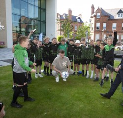 Conor Bradley Foyle Cup Launch