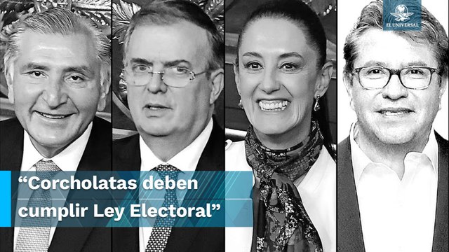 Advierten a corcholatas sobre actos anticipados #EnPortada