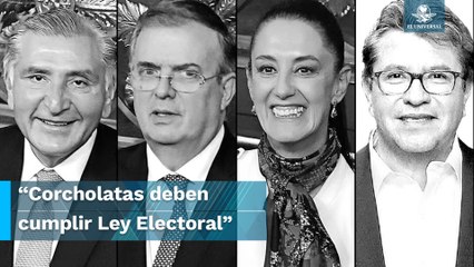 Advierten a corcholatas sobre actos anticipados #EnPortada