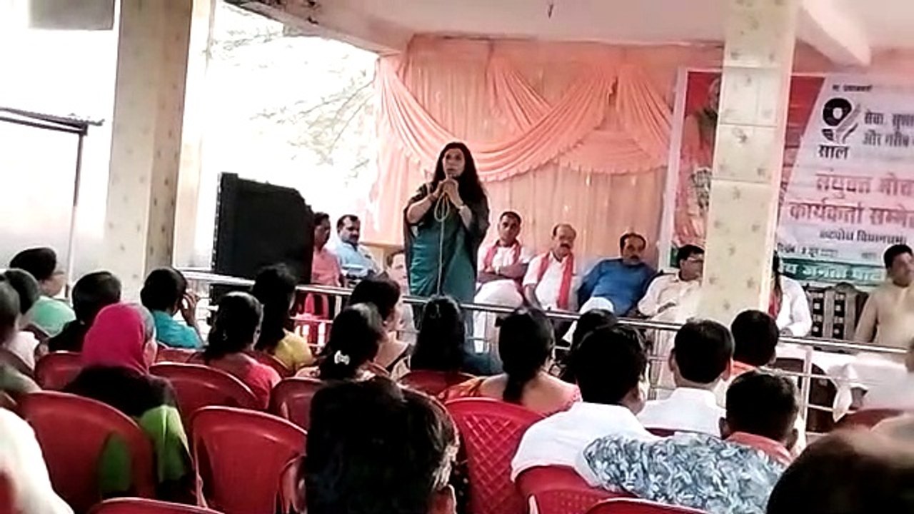 कार्यकर्ता सम्मेलन में पांडे ने गिनाई नौ साल की...