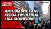 Antusiasme Suporter Inter Milan dan Man City di Turki Sambut Laga Final Liga Champions