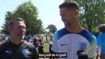 'Neville will be in goal!' - England stars fear Bolt's pace at Soccer Aid