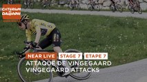 Attaque de Vingegaard / Vingegaard attacks - Étape 7 / Stage 7 - #Dauphiné 2023