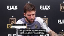 MLS star reveals son has already asked for signed Messi shirt
