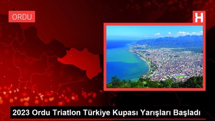2023 Ordu Triatlon Türkiye Kupası Yarışları Başladı