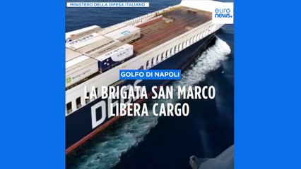 La brigata San Marco libera cargo
