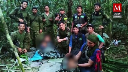 Tải video: Niños perdidos en la Amazonía colombiana son encontrados con vida tras 40 días de búsqueda