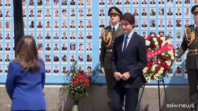 Visita del primo ministro canadese Justin Trudeau a Kiev