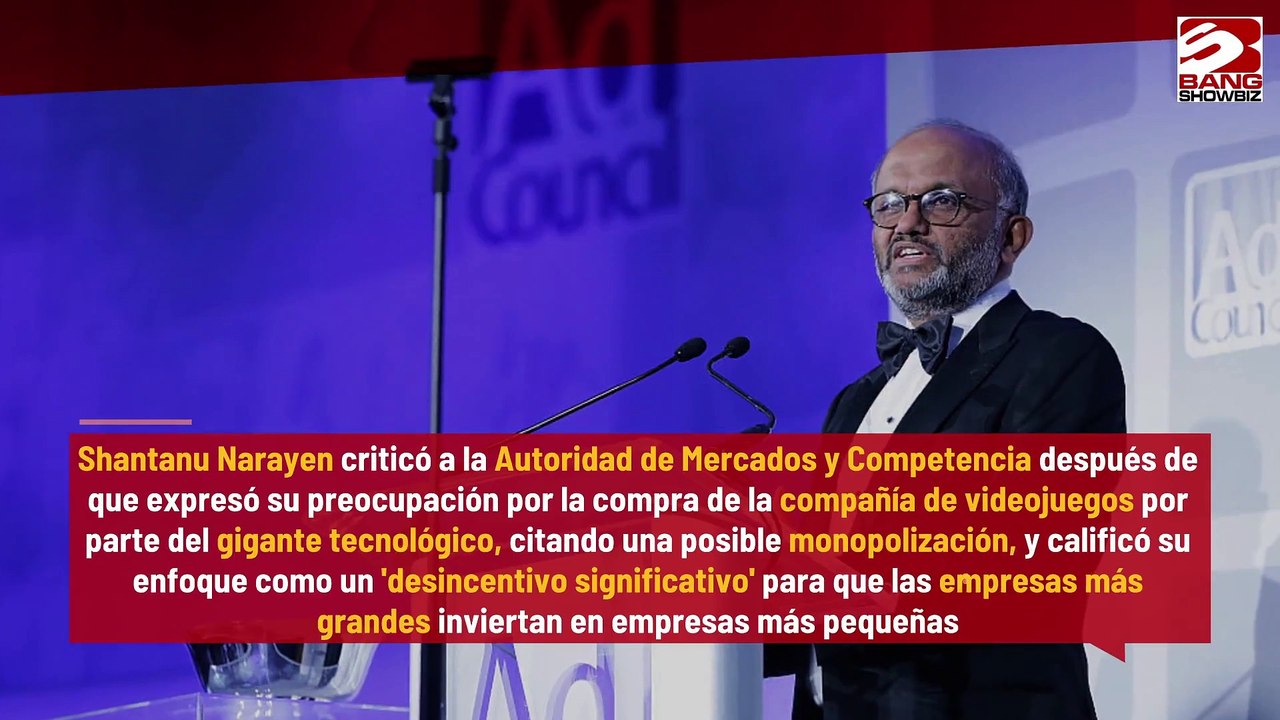 CEO de Adobe critica al regulador del Reino Unido después de que bloquearon la compra de Microsoft de Activision Blizzard