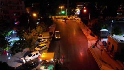 İnegöl Park Caddesi'nde sıcak asfalt tamamlandı