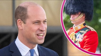Prince William offers thanks to soldiers at the Colonel's Review amid 'fainting' claims