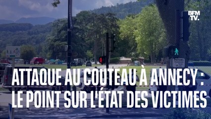 Attaque au couteau à Annecy: le point sur l'état de santé des victimes
