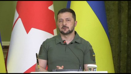 Ucraina, Zelensky: sono in corso "azioni di controffensiva"