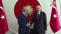 Cumhurbaşkanı Erdoğan FIFA Başkanı Infantino ve UEFA Başkanı Ceferin ile görüştü