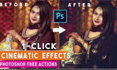 Cinematic Effect in Photoshop in Hindi/Urdu | Technical Learning |