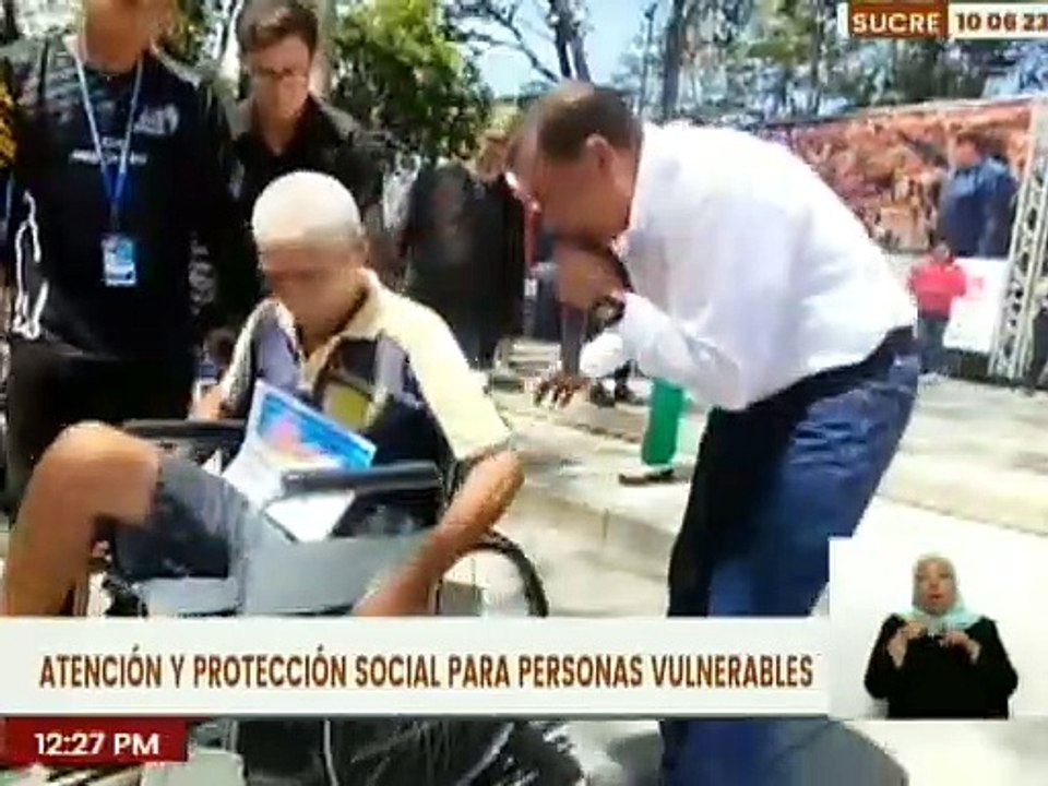 Personas vulnerables fueron atendidos con Jornada de Atención Social en el estado Sucre