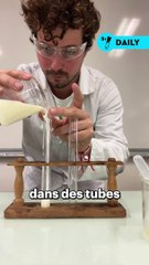 Réaction chimique entre l'acide citrique du citron et le lait : une expérience plutôt vache avec @monsieurlechat94