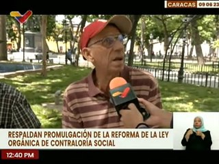Ciudadanos respaldan promulgación de la reforma de la Ley Orgánica de Contraloría Social