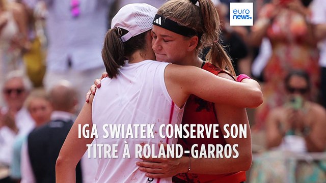 Iga Swiatek remporte son troisième Roland-Garros