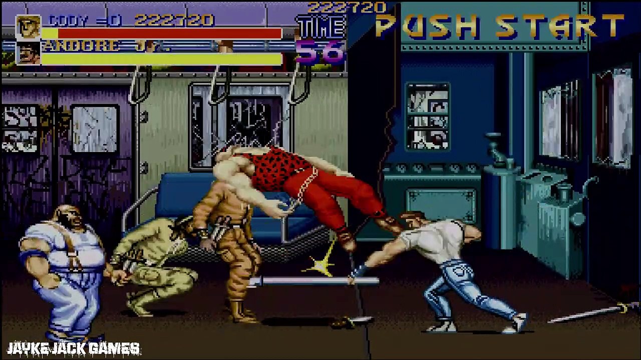 Final Fight - Arcade - Cody Playthrough