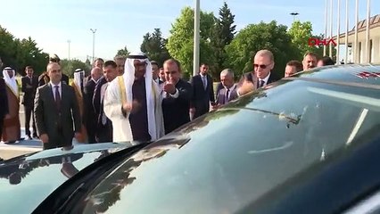 CUMHURBAŞKANI ERDOĞAN BAE DEVLET BAŞKANI İLE GÖRÜŞTÜ
