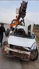 Havoc of speed: Officer lost control due to high speed car, wife's con