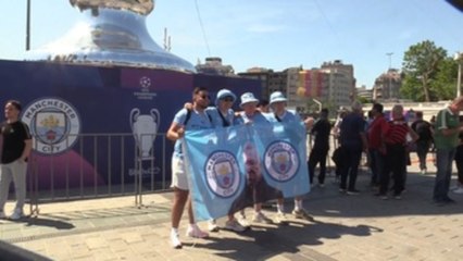 El centro de Estambul ya 'arde' ante el estusiasmo de ambas aficiones