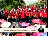 Pueblo del estado Cojedes marcha en apoyo al Presidente Nicolás Maduro