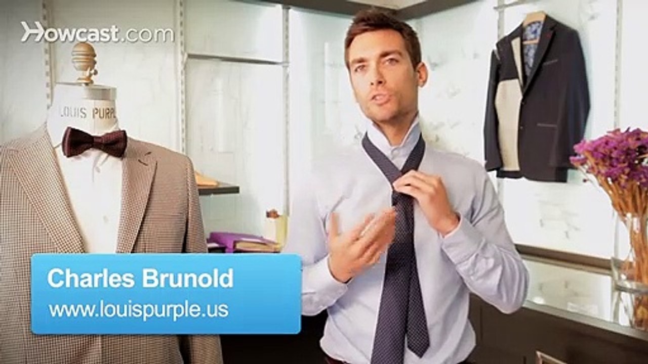 How to Tie a Windsor Knot - Men's Fashion